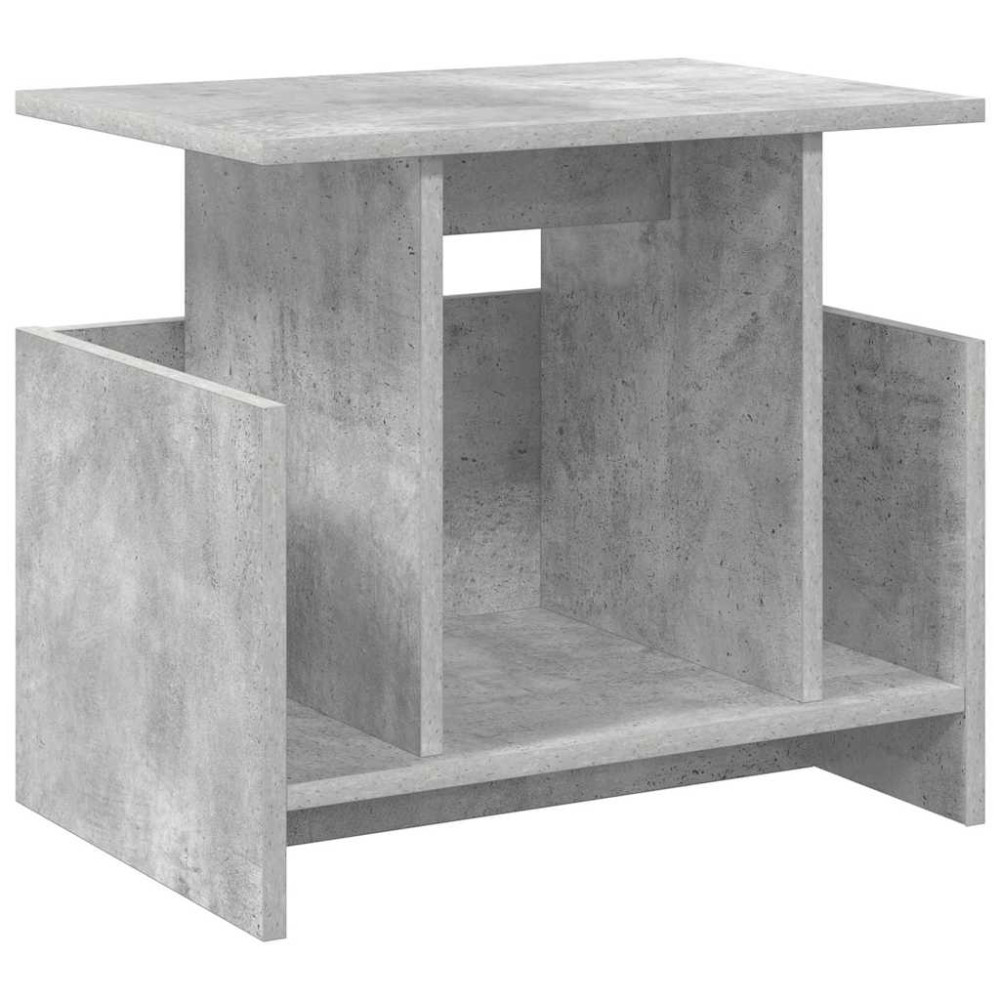 Produktbild för TV-bänk 2 pcs Betonggrå 50 x 35 x 45 cm Konstruerat trä