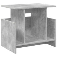 Produktbild för TV-bänk 2 pcs Betonggrå 50 x 35 x 45 cm Konstruerat trä