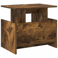 Produktbild för TV-bänk Rökt ek 50 x 35 x 45 cm Konstruerat trä