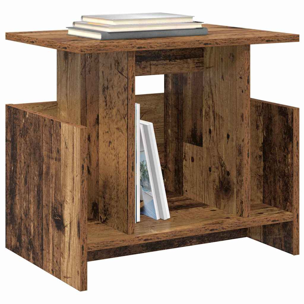 Produktbild för TV-bänk 2 pcs Gammalt trä 50 x 35 x 45 cm Konstruerat trä