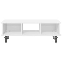 Produktbild för TV-bänk Vit 100 x 35 x 35 cm Konstruerat trä