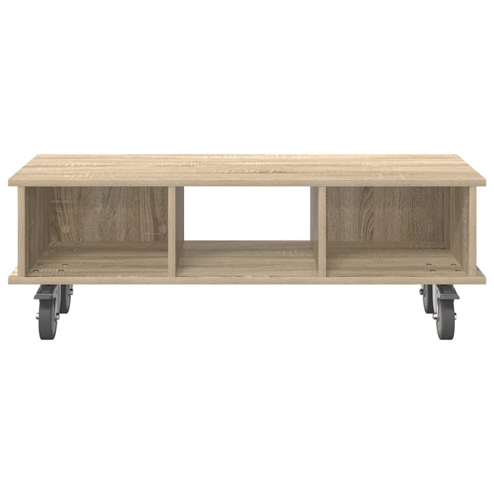 Produktbild för TV-bänk Sonoma-ek 100 x 35 x 35 cm Konstruerat trä