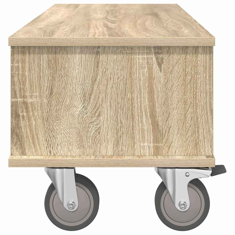 Produktbild för TV-bänk Sonoma-ek 100 x 35 x 35 cm Konstruerat trä