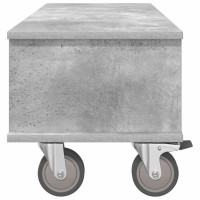 Produktbild för TV-bänk Betonggrå 100 x 35 x 35 cm Konstruerat trä