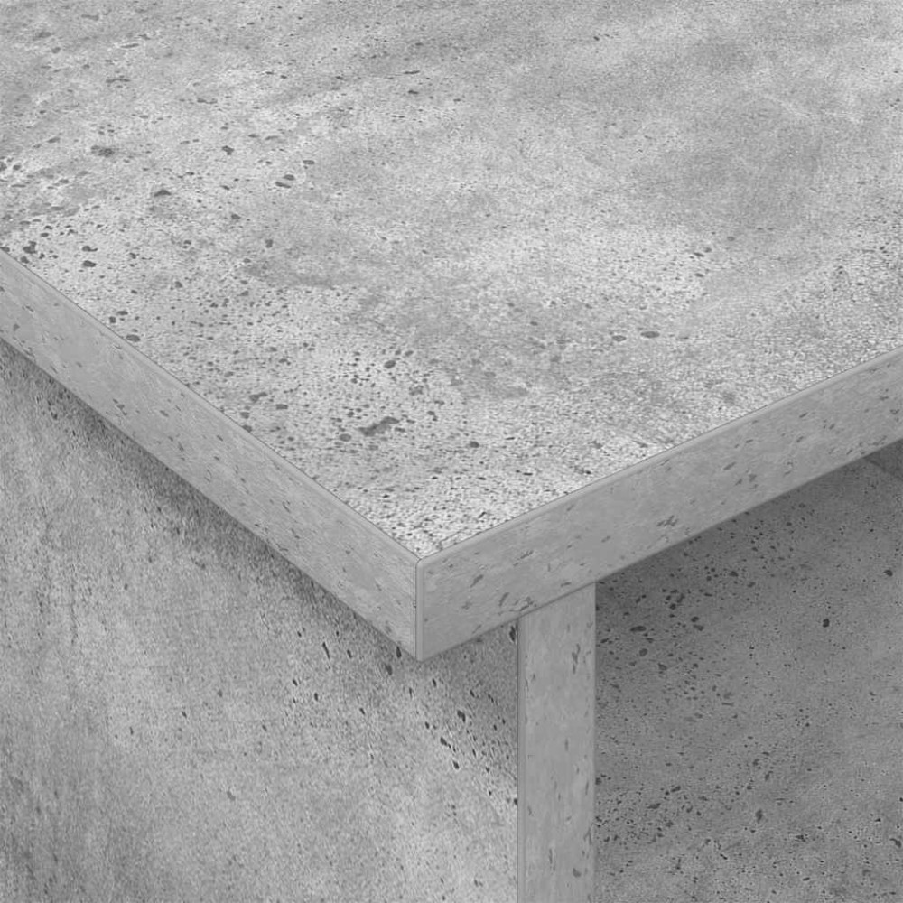 Produktbild för TV-bänk Betonggrå 100 x 35 x 35 cm Konstruerat trä