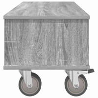 Produktbild för TV-bänk Grå Sonoma 100 x 35 x 35 cm Konstruerat trä