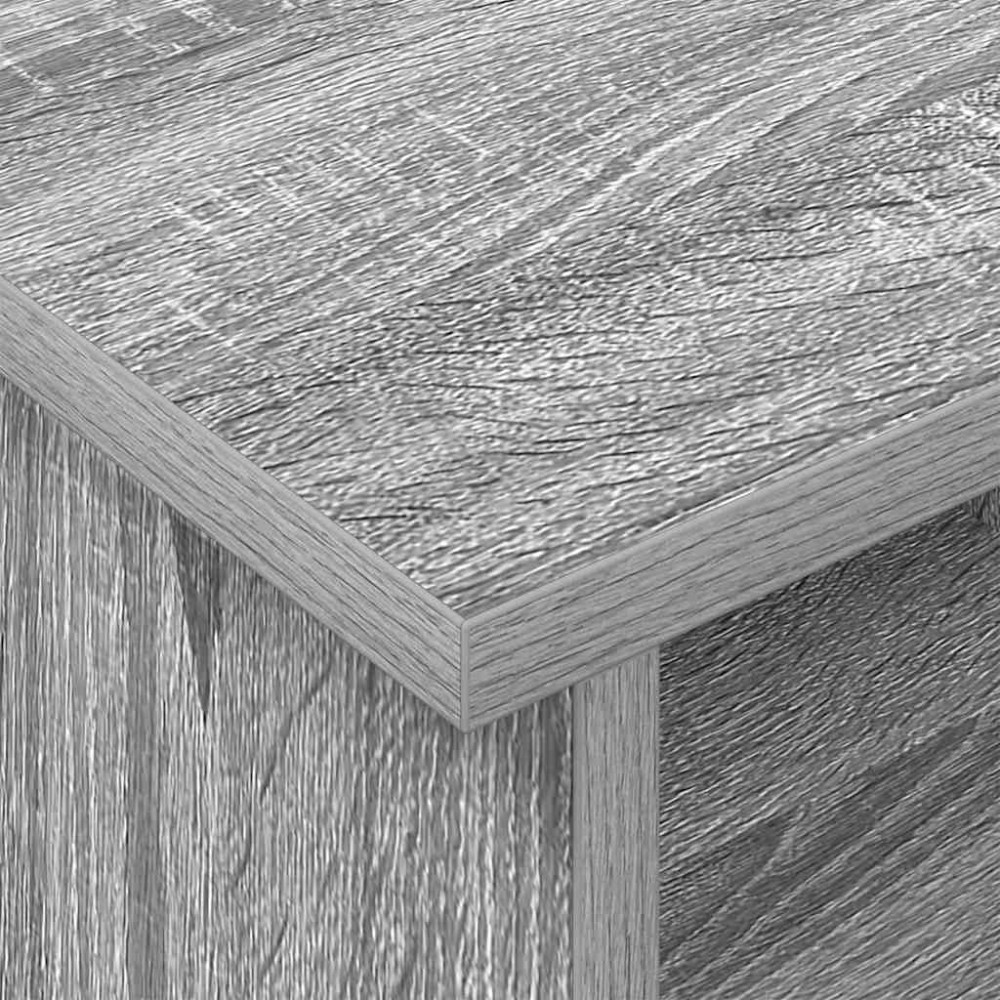 Produktbild för TV-bänk Grå Sonoma 100 x 35 x 35 cm Konstruerat trä