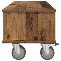Produktbild för TV-bänk Gammalt trä 100 x 35 x 35 cm Konstruerat trä