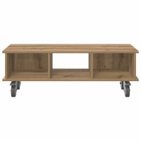 Produktbild för TV-bänk 100 x 35 x 35 cm Artisan Ek Konstruerat trä