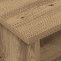 Produktbild för TV-bänk 100 x 35 x 35 cm Artisan Ek Konstruerat trä