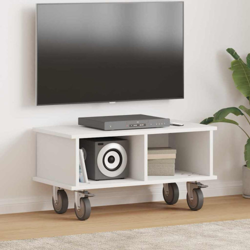 vidaXL TV-bänk Vit 68,5 x 35 x 35 cm Konstruerat trä