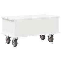 Produktbild för TV-bänk Vit 68,5 x 35 x 35 cm Konstruerat trä