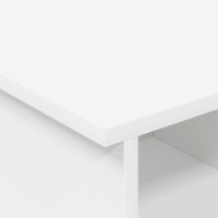 Produktbild för TV-bänk Vit 68,5 x 35 x 35 cm Konstruerat trä