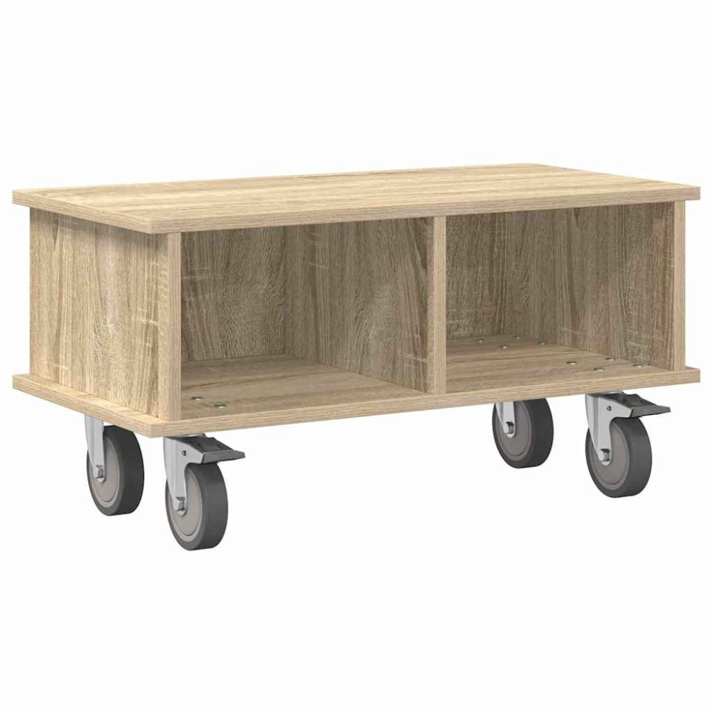 Produktbild för TV-bänk Sonoma-ek 68,5 x 35 x 35 cm Konstruerat trä
