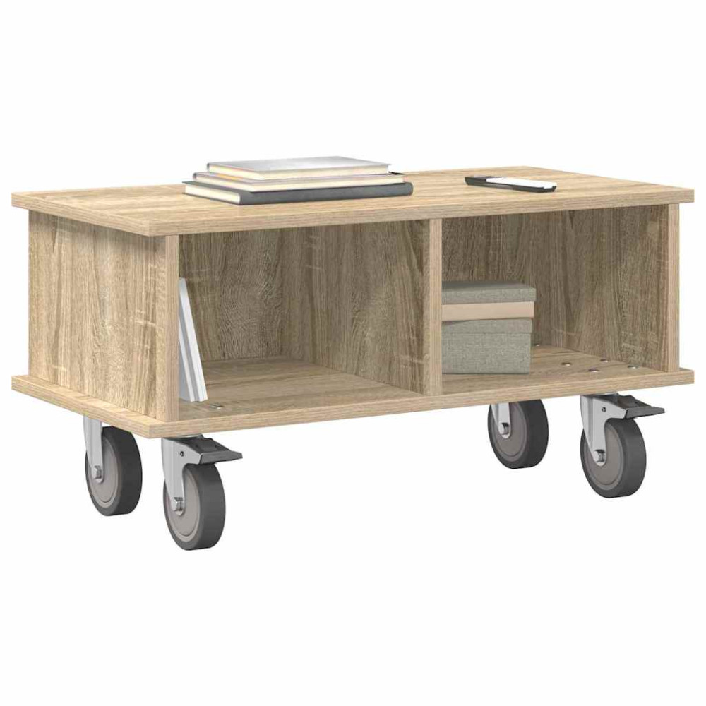 Produktbild för TV-bänk Sonoma-ek 68,5 x 35 x 35 cm Konstruerat trä