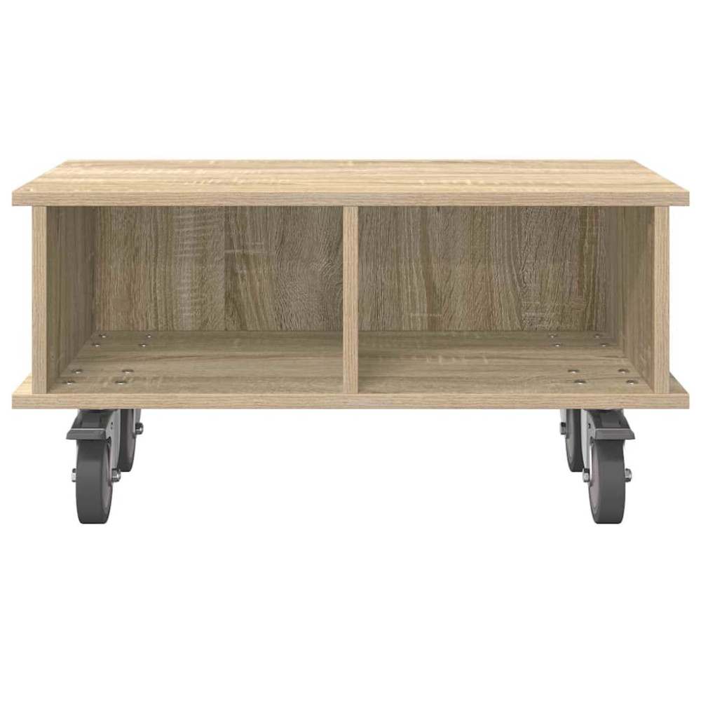 Produktbild för TV-bänk Sonoma-ek 68,5 x 35 x 35 cm Konstruerat trä