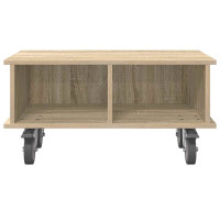 Produktbild för TV-bänk Sonoma-ek 68,5 x 35 x 35 cm Konstruerat trä