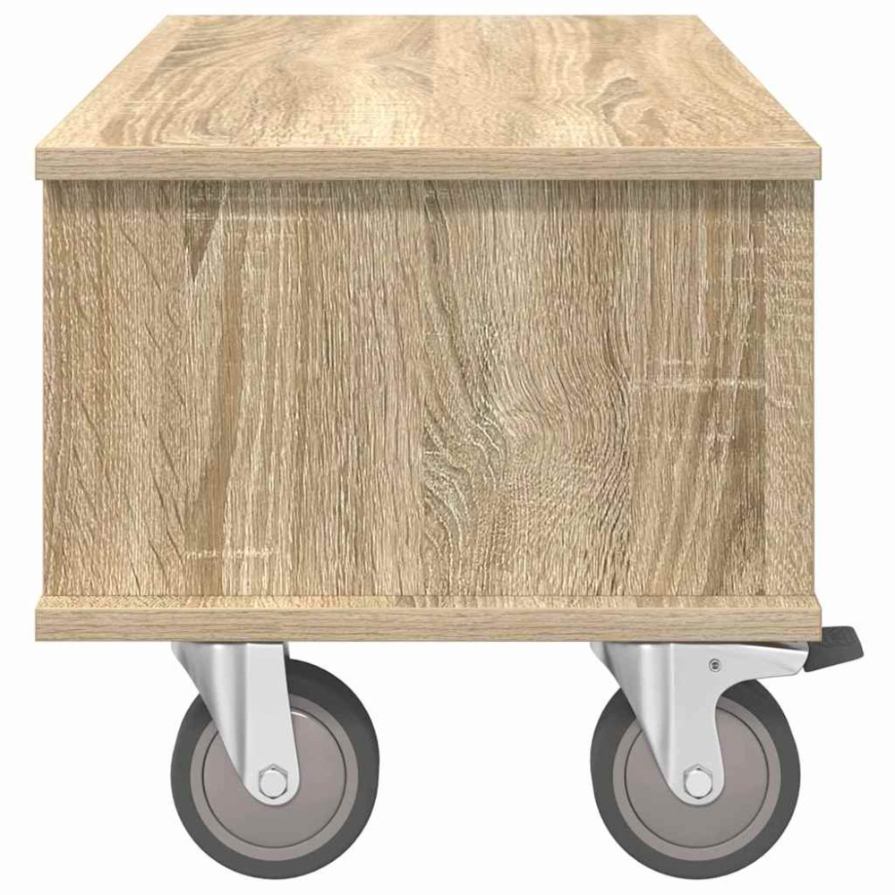 Produktbild för TV-bänk Sonoma-ek 68,5 x 35 x 35 cm Konstruerat trä