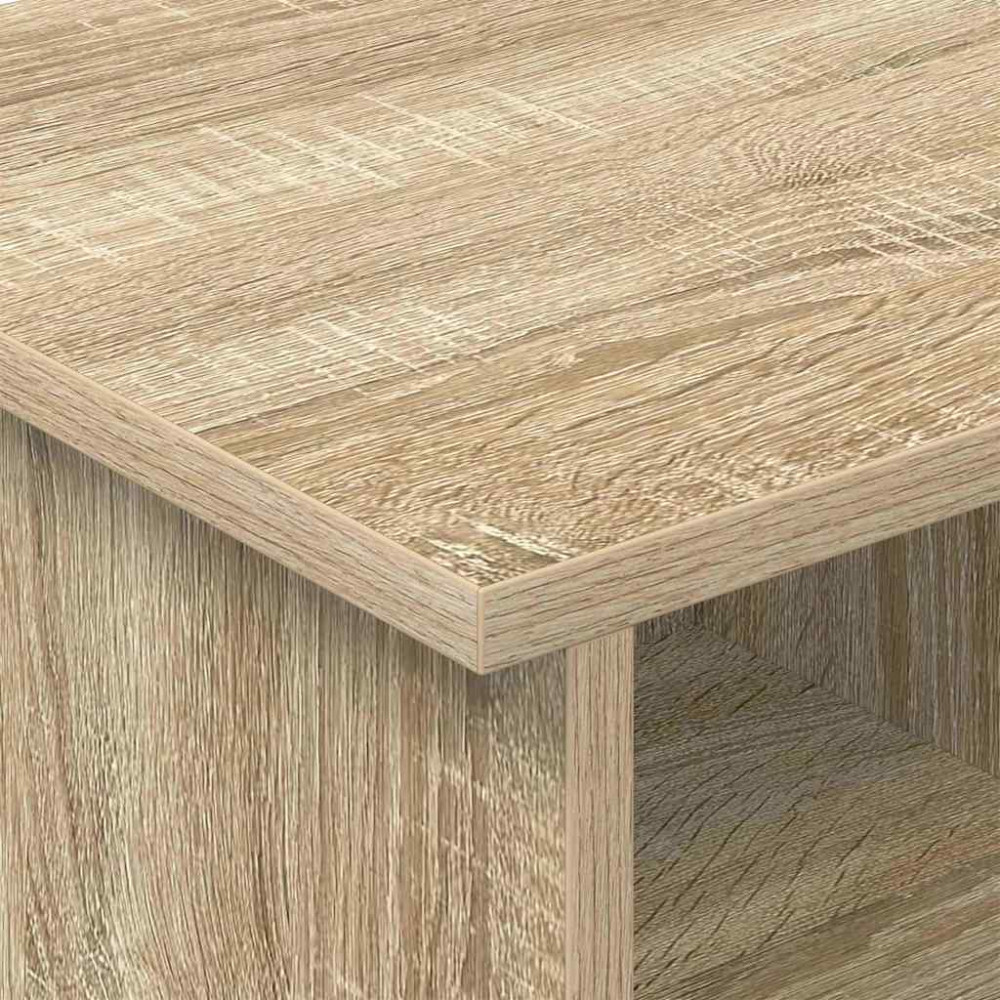 Produktbild för TV-bänk Sonoma-ek 68,5 x 35 x 35 cm Konstruerat trä