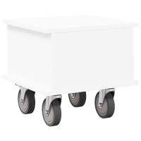 Produktbild för TV-bänk Vit 37 x 35 x 35 cm Konstruerat trä
