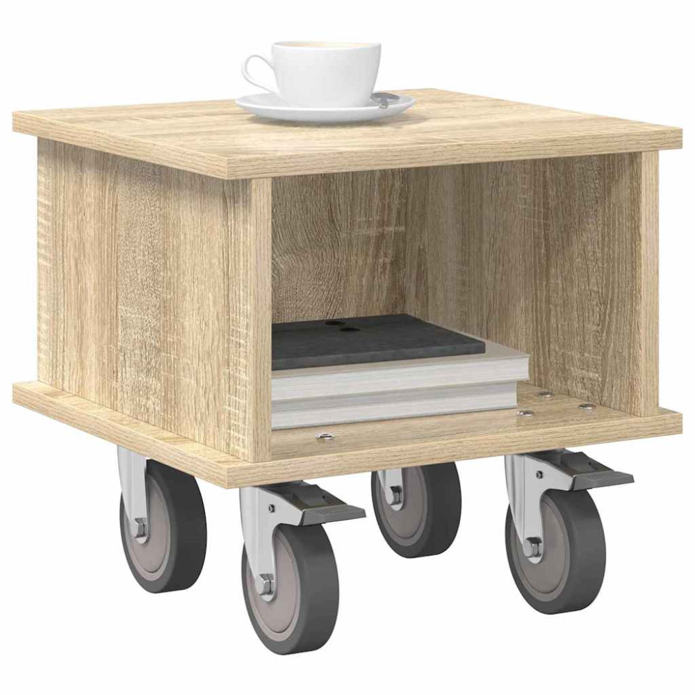 Produktbild för TV-bänk Sonoma-ek 37 x 35 x 35 cm Konstruerat trä