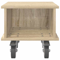 Produktbild för TV-bänk Sonoma-ek 37 x 35 x 35 cm Konstruerat trä