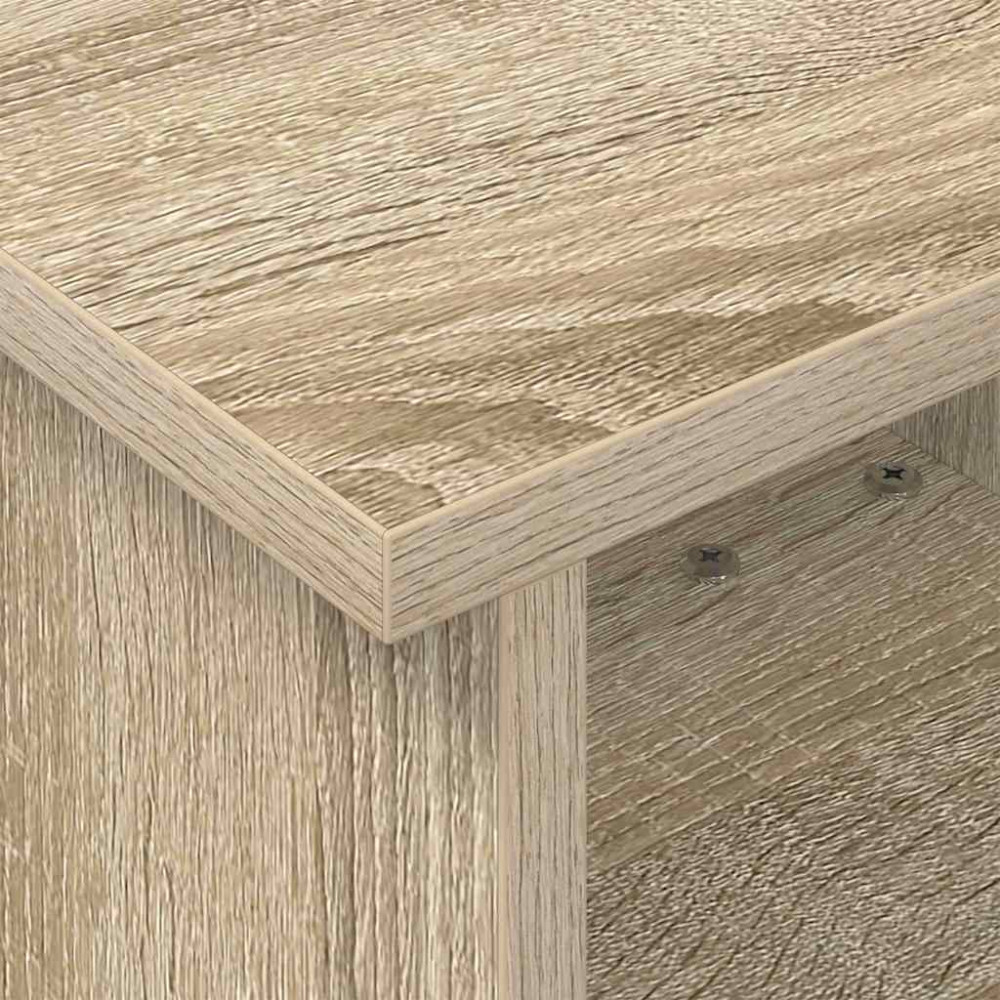 Produktbild för TV-bänk Sonoma-ek 37 x 35 x 35 cm Konstruerat trä