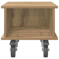 Produktbild för TV-bänk 37 x 35 x 35 cm Artisan Ek Konstruerat trä