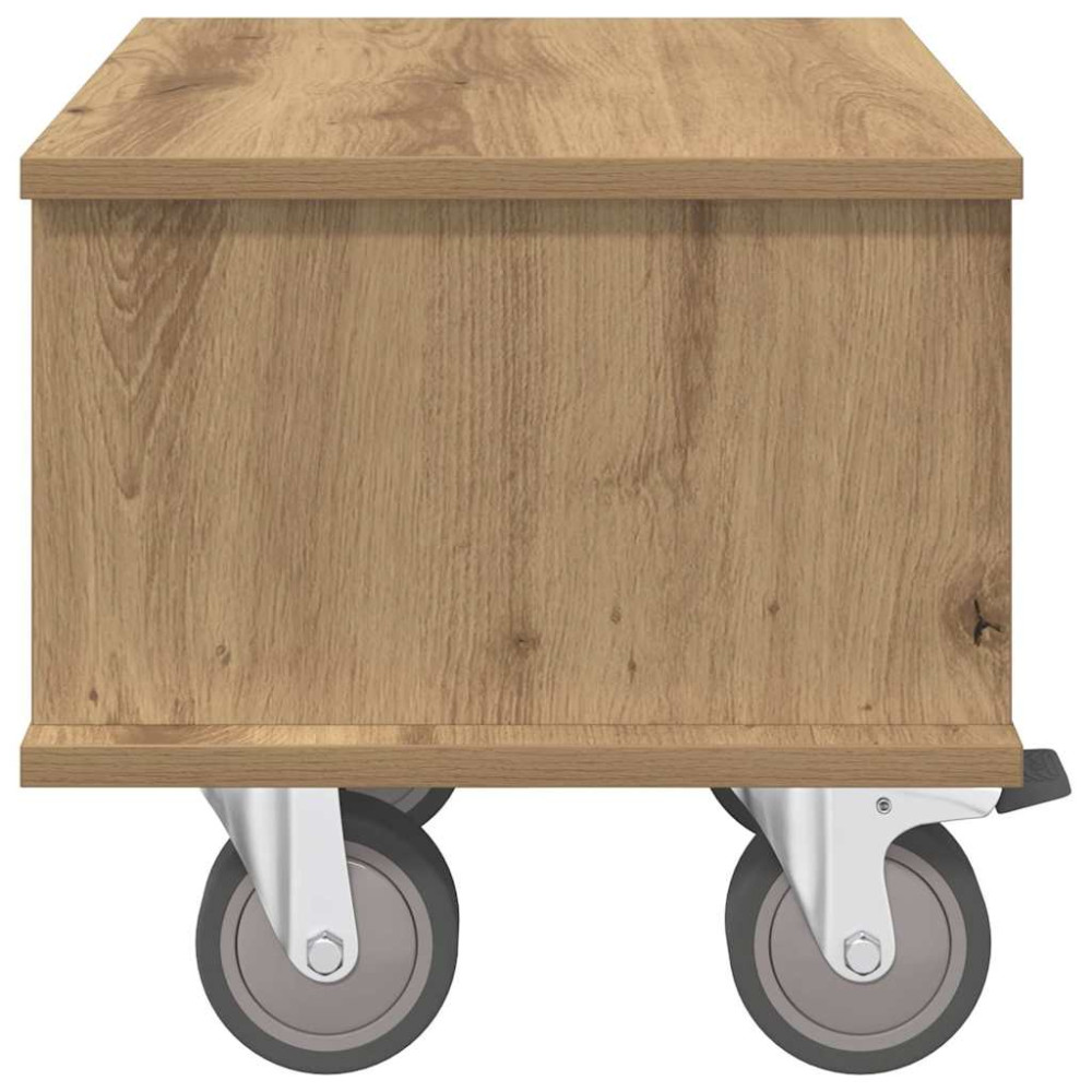Produktbild för TV-bänk 37 x 35 x 35 cm Artisan Ek Konstruerat trä