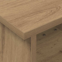 Produktbild för TV-bänk 37 x 35 x 35 cm Artisan Ek Konstruerat trä