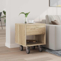 Produktbild för Sängbord Sonoma-ek 40,5 x 40 x 48 cm Konstruerat trä