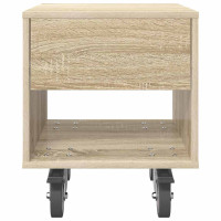 Produktbild för Sängbord Sonoma-ek 40,5 x 40 x 48 cm Konstruerat trä