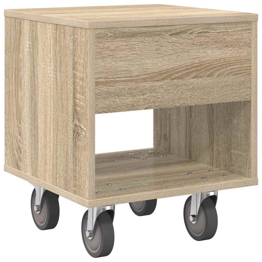 Produktbild för Sängbord Sonoma-ek 40,5 x 40 x 48 cm Konstruerat trä