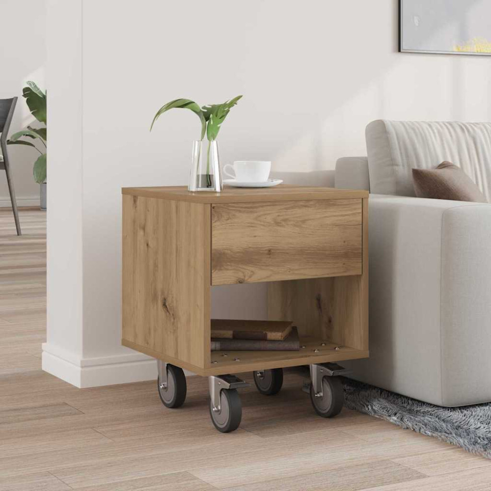 Produktbild för Sängbord Artisan Ek 40,5 x 40 x 48 cm Konstruerat trä
