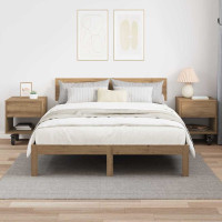 Produktbild för Sängbord 2 pcs Artisan Ek 40,5 x 40 x 48 cm Konstruerat trä