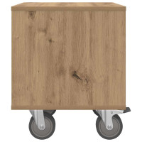 Produktbild för Sängbord 2 pcs Artisan Ek 40,5 x 40 x 48 cm Konstruerat trä