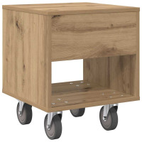 Produktbild för Sängbord 2 pcs Artisan Ek 40,5 x 40 x 48 cm Konstruerat trä