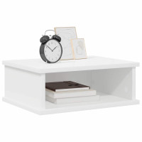 Produktbild för Sängbord Vit 40 x 31 x 15 cm Konstruerat trä