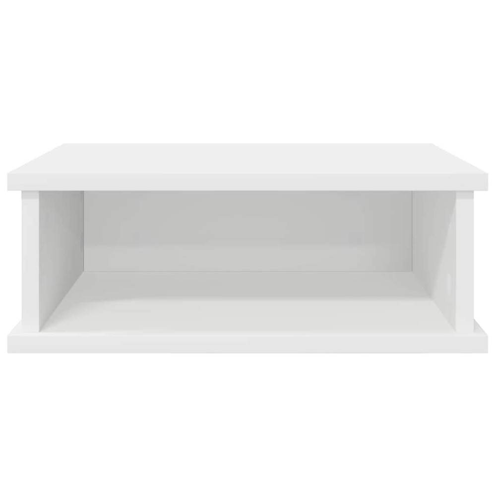 Produktbild för Sängbord Vit 40 x 31 x 15 cm Konstruerat trä