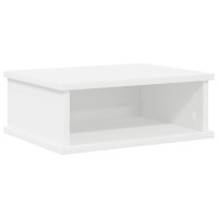 Produktbild för Sängbord 2 pcs Vit 40 x 31 x 15 cm Konstruerat trä