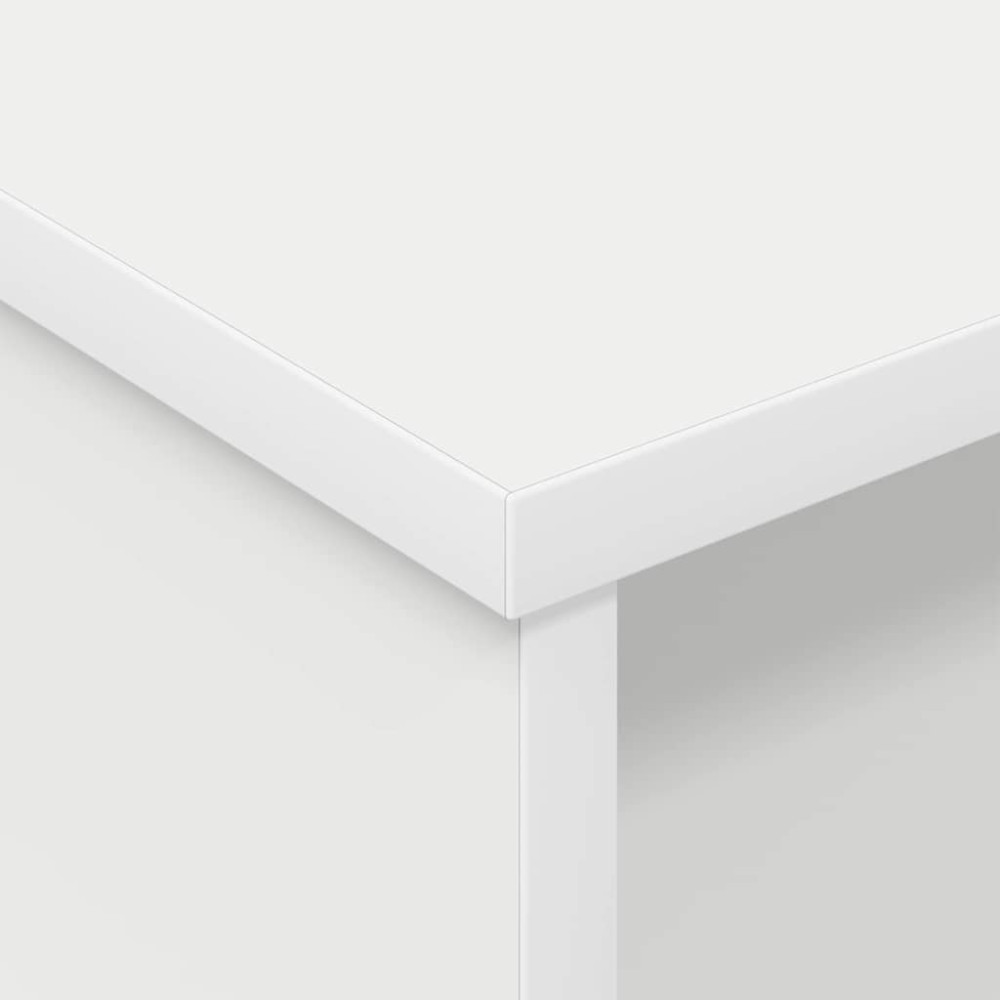 Produktbild för Sängbord 2 pcs Vit 40 x 31 x 15 cm Konstruerat trä