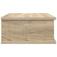 Produktbild för Sängbord 2 pcs Sonoma-ek 40 x 31 x 15 cm Konstruerat trä