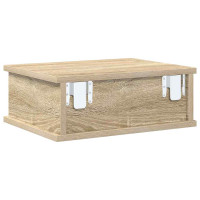 Produktbild för Sängbord 2 pcs Sonoma-ek 40 x 31 x 15 cm Konstruerat trä