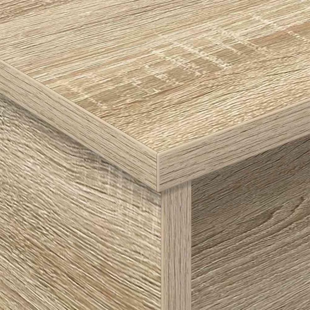 Produktbild för Sängbord 2 pcs Sonoma-ek 40 x 31 x 15 cm Konstruerat trä