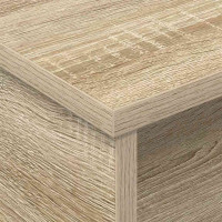 Produktbild för Sängbord 2 pcs Sonoma-ek 40 x 31 x 15 cm Konstruerat trä