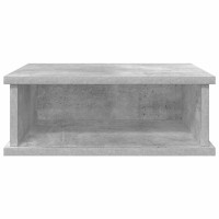 Produktbild för Sängbord 2 pcs Betonggrå 40 x 31 x 15 cm Konstruerat trä