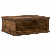 Produktbild för Sängbord 2 pcs Rökt ek 40 x 31 x 15 cm Konstruerat trä