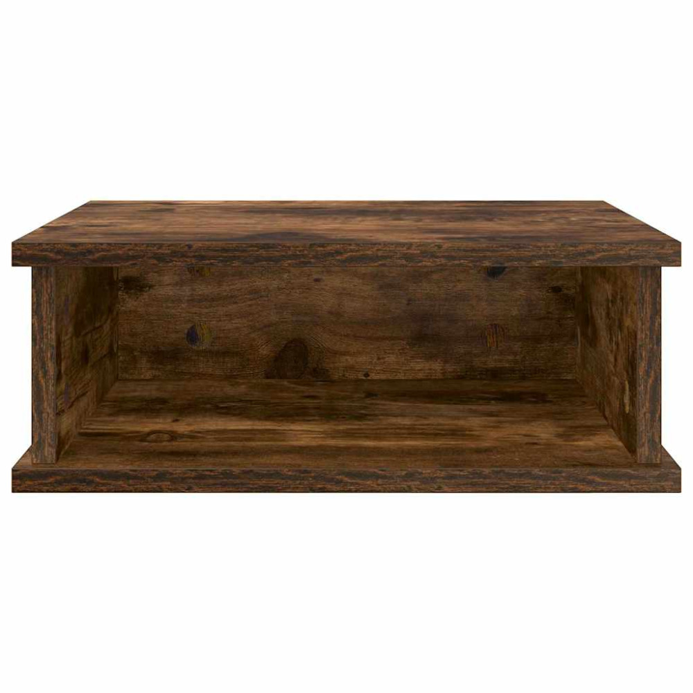 Produktbild för Sängbord 2 pcs Rökt ek 40 x 31 x 15 cm Konstruerat trä