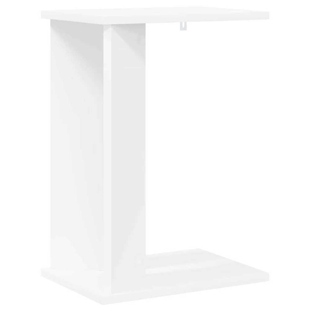 Produktbild för Sidobord Vit 35 x 25 x 50 cm Konstruerat trä