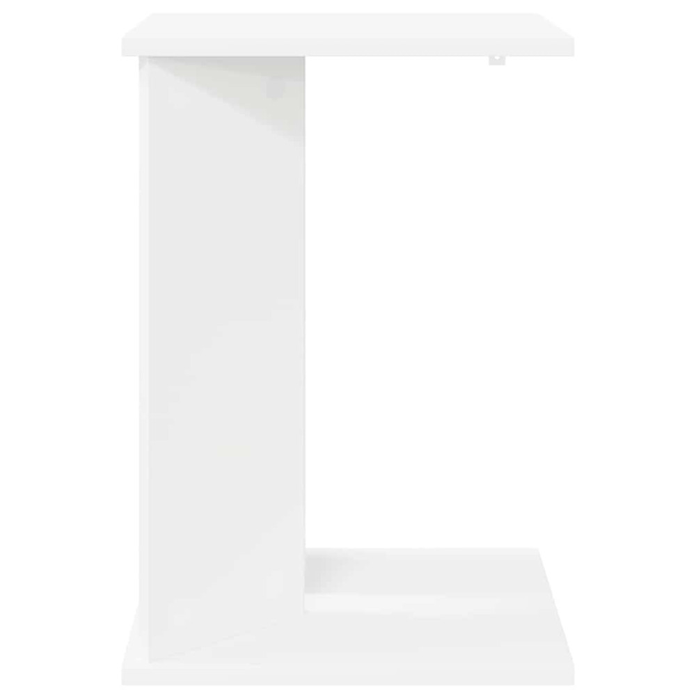 Produktbild för Sidobord Vit 35 x 25 x 50 cm Konstruerat trä
